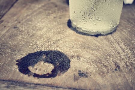 Stain of waterの写真素材