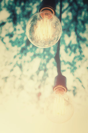 Vintage light bulb