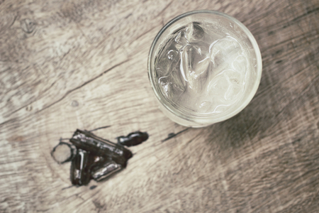 Drink waterの写真素材