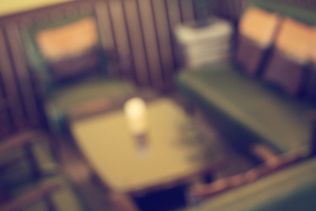 Blurred of restaurantの写真素材