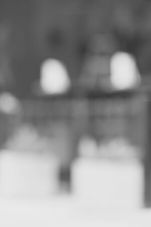 Blurred of restaurantの写真素材