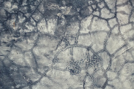 Old cracked wallの写真素材