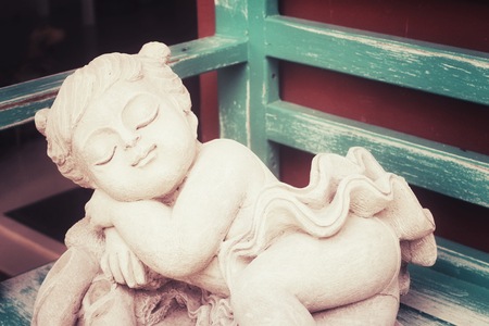 Cupid sculptureの写真素材