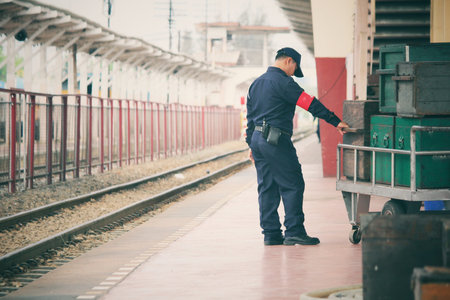 Security at railway station
