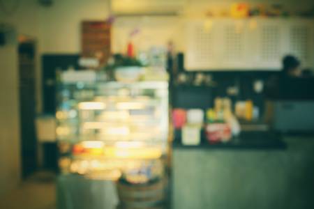 Blurred of cafeの写真素材