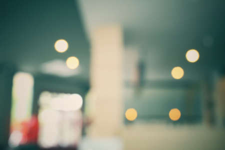 Blurred of restaurantの写真素材
