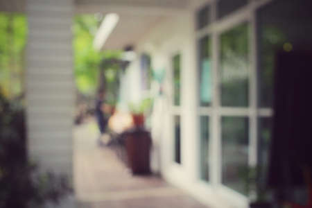 Blurred of homeの写真素材