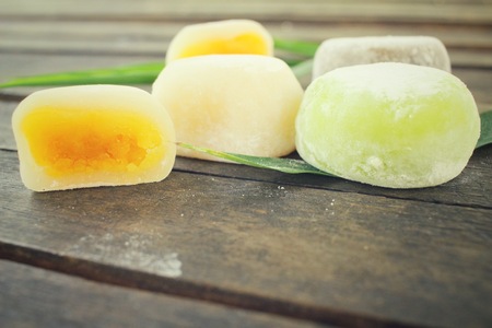Mochi japanese dessertの写真素材