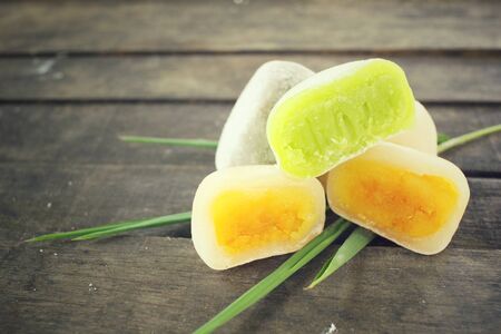Mochi japanese dessertの写真素材