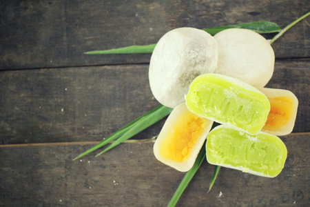 Mochi japanese dessertの写真素材