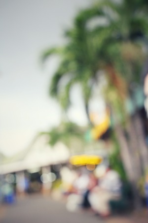 Blurred of parkの写真素材