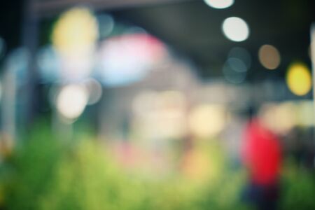 Blurred of marketの写真素材