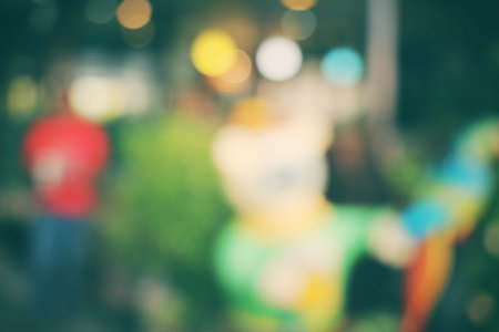 Blurred of marketの写真素材