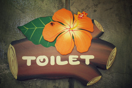 toilet signの写真素材