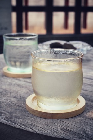 Drink waterの写真素材