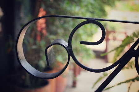 Bench in the parkの写真素材