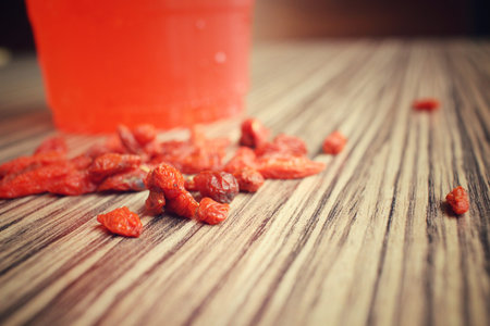Goji berries drink