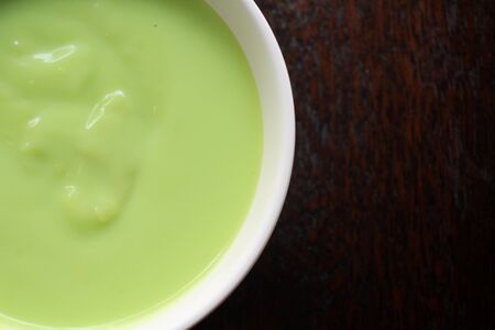 Green tea jamの写真素材