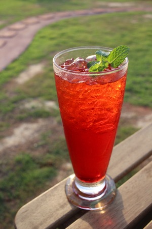 Strawberry drinkの写真素材