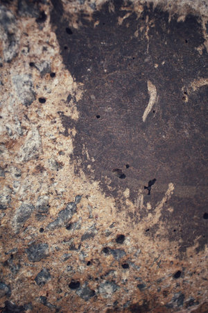 Steel rust background