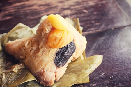 Zongzi - Chinese foodの写真素材