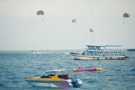 Motor boatsの写真素材