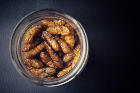Silkworm pupae