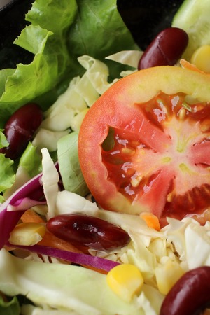 Fresh saladの写真素材