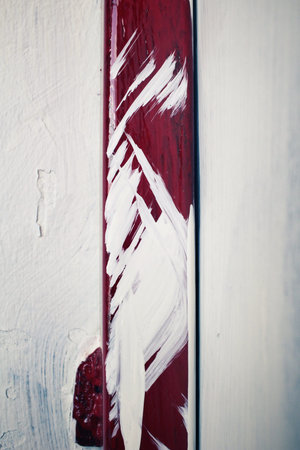 Old wallの写真素材