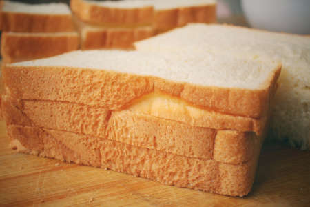 Sliced breadの写真素材