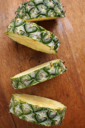 Pineapple slicesの写真素材