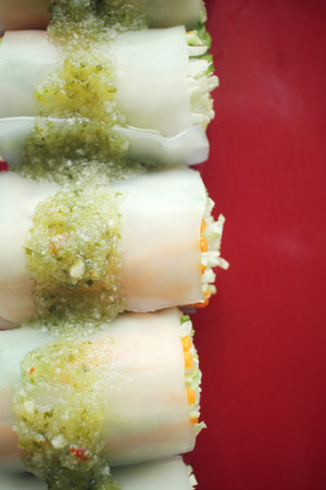 Vietnamese noodles roll