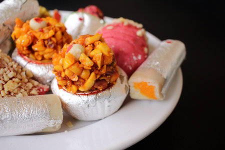 Indian dessertsの写真素材