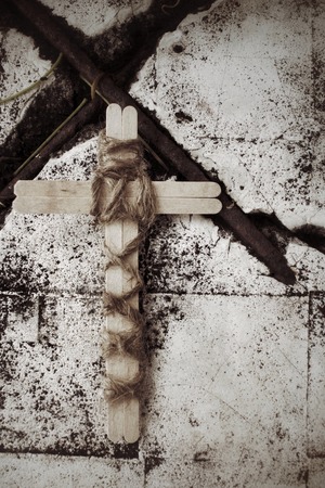 Vintage crossの写真素材