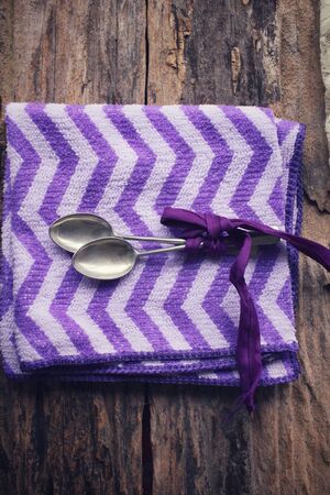 Vintage spoonsの写真素材