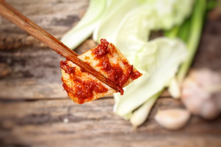 Kimchi korean foodの写真素材