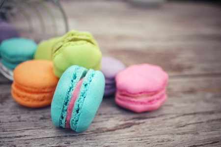 French macaroons.の写真素材