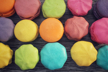 French macaroons.
