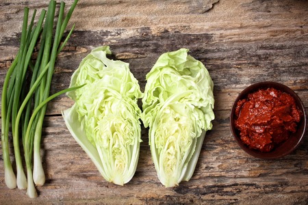 Kimchi korean foodの写真素材