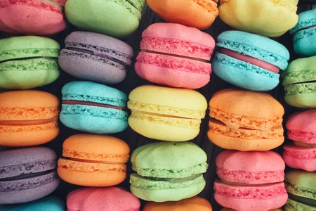 French macaroons.の写真素材