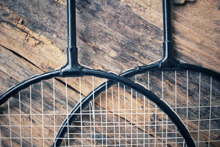 Badminton racket.の写真素材