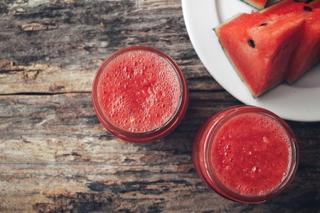Watermelon smoothiesの写真素材