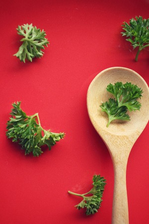 Fresh parsleyの写真素材