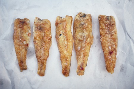 Fried fishの写真素材