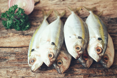 Fresh raw fish
