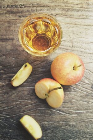 Apple juiceの写真素材