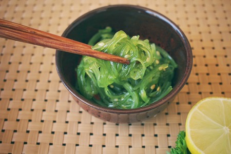 Seaweed saladの写真素材
