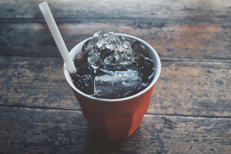 Iced coffeeの写真素材