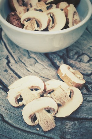 Champignon mushroomsの写真素材