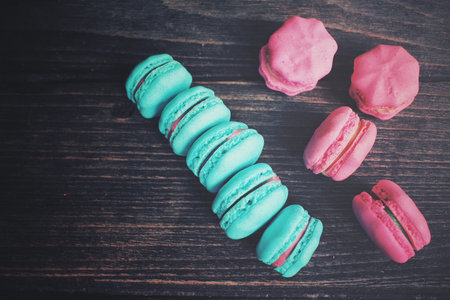 French macaroons.